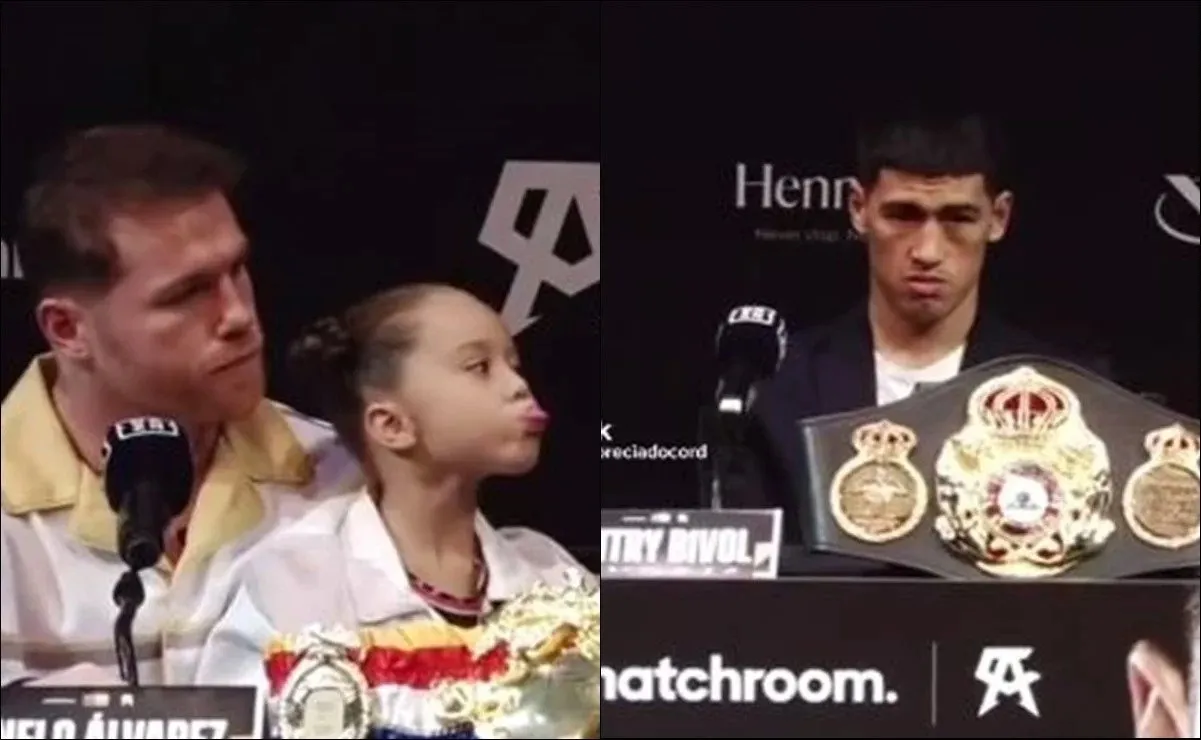 Hija del Canelo Álvarez defiende a su padre; le sacó la lengua a Dmitry Bivol Hija del Canelo Álvarez defiende a su padre; le sacó la lengua a Dmitry Bivol