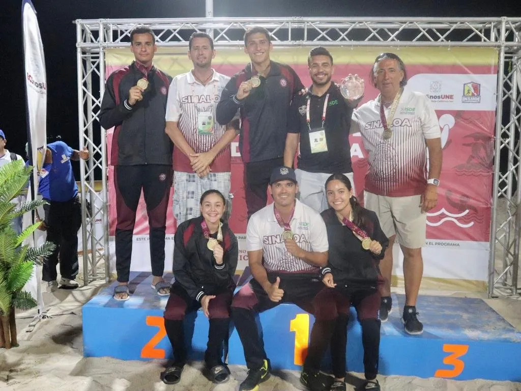 SINALOA GANA DOS OROS EN VOLEIBOL DE PLAYA SINALOA GANA DOS OROS EN VOLEIBOL DE PLAYA