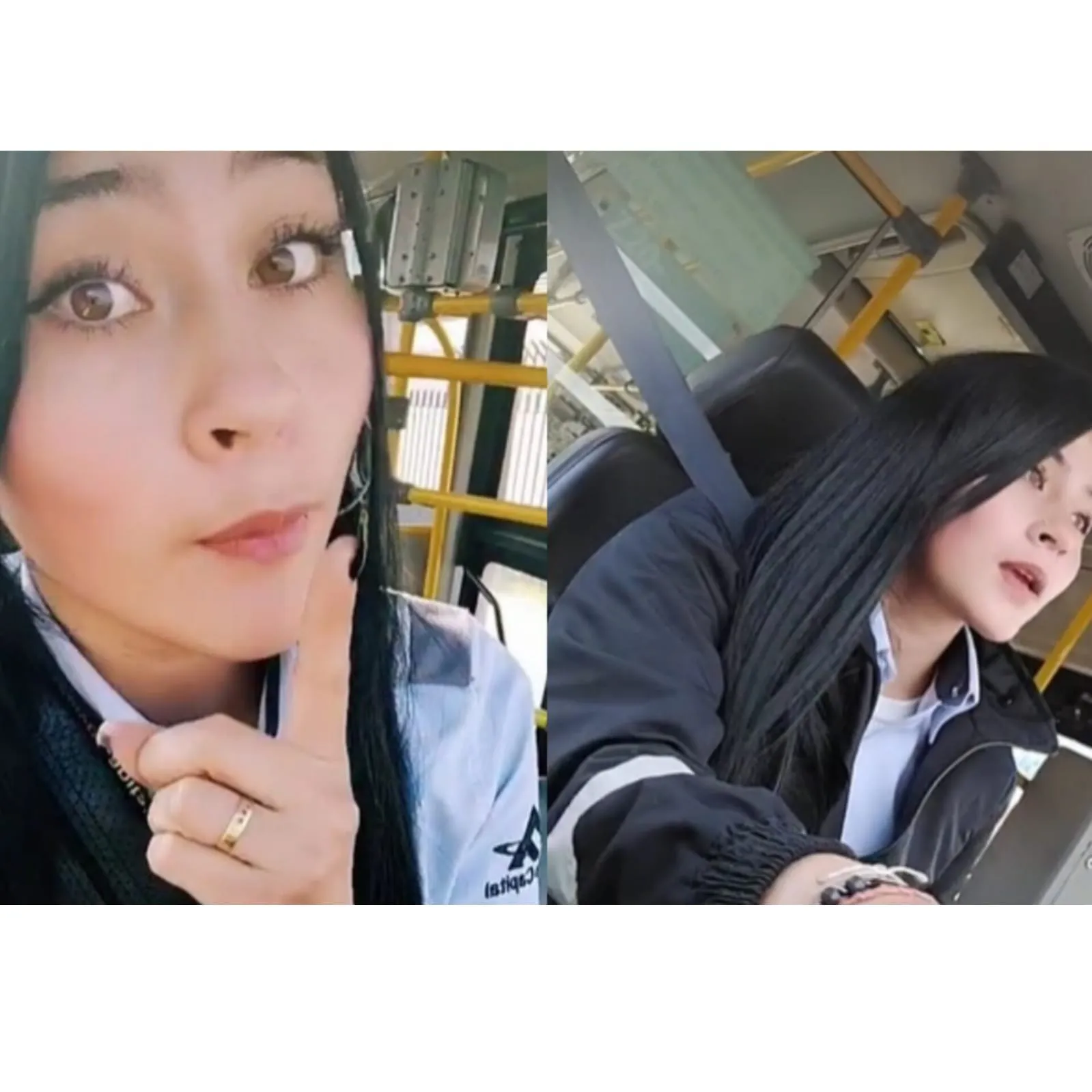 Luisa Ramírez, la sexy conductora que roba el corazón de sus pasajeros Luisa Ramírez, la sexy conductora que roba el corazón de sus pasajeros