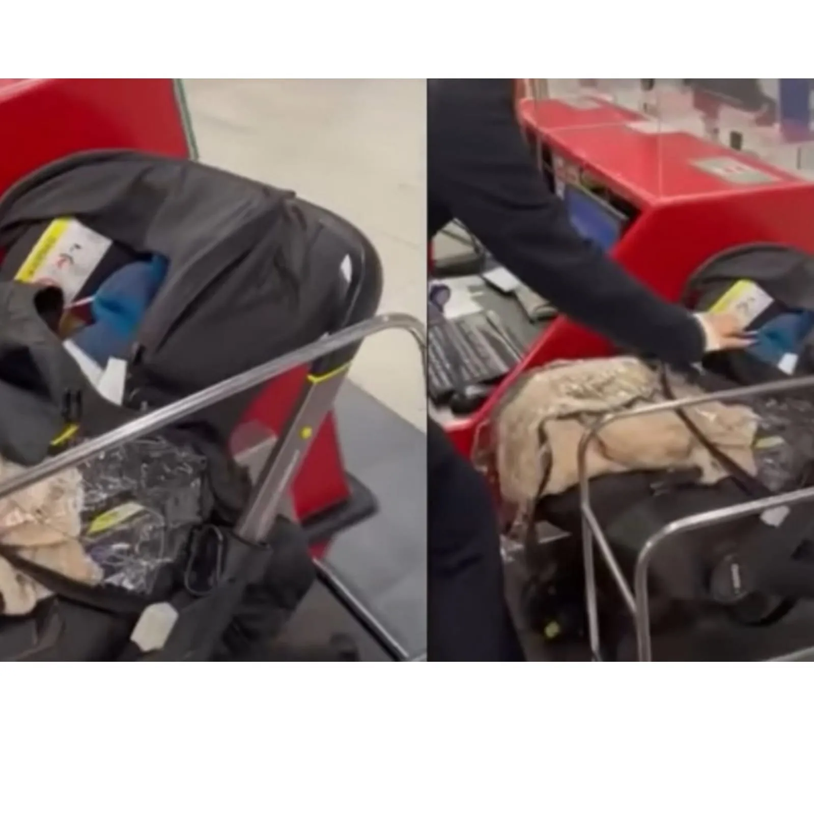 Prefirieron abandonar a su bebé en el aeropuerto que pagar por su boleto Prefirieron abandonar a su bebé en el aeropuerto que pagar por su boleto