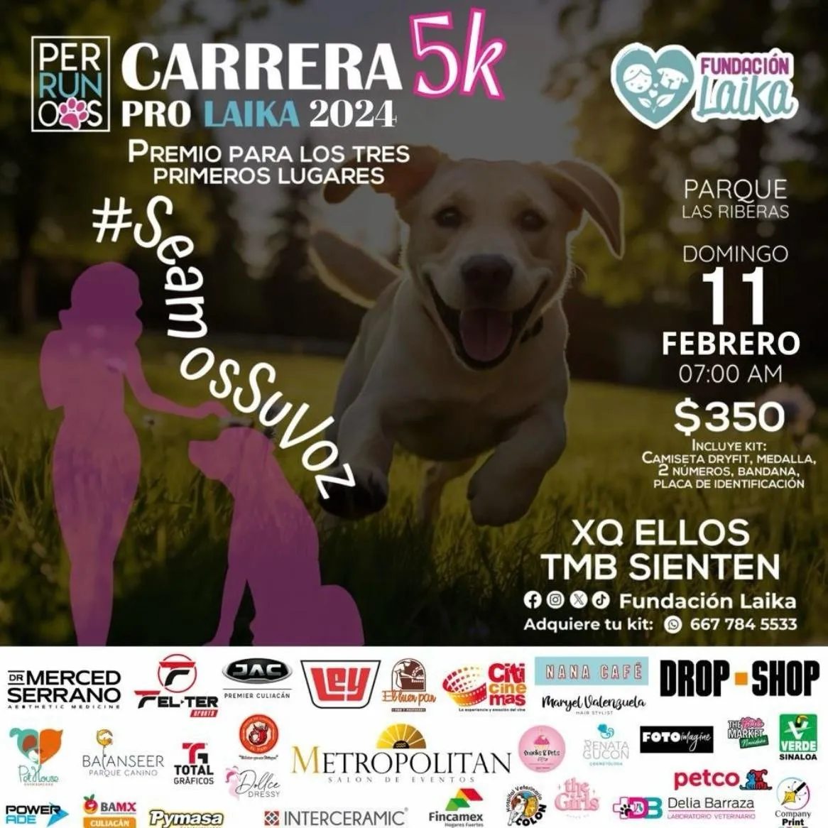 Participa en la marcha en pro de los animales de Fundación Laika Participa en la marcha en pro de los animales de Fundación Laika