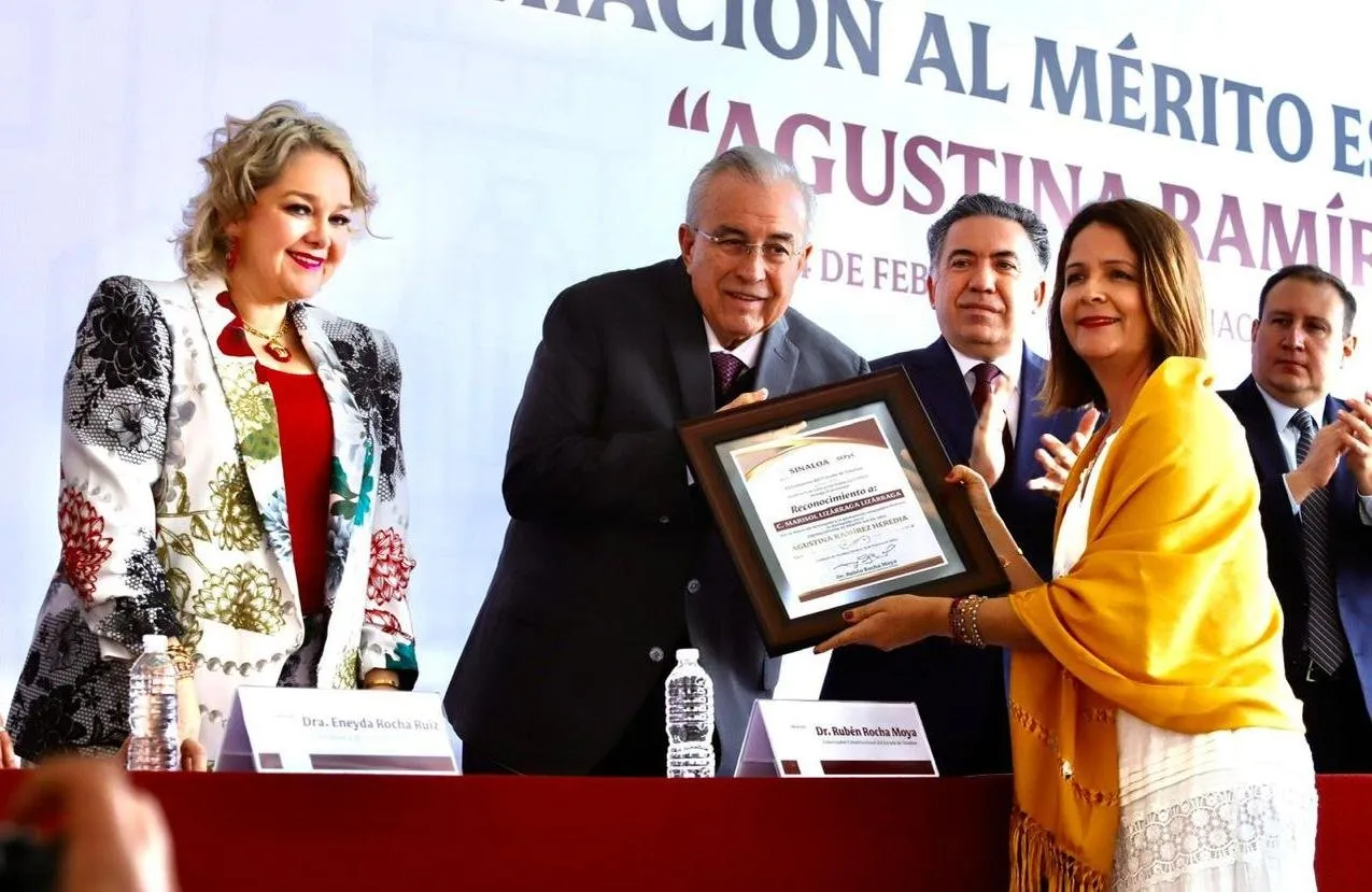 Marisol Lizárraga es ejemplo en la construcción de paz en Sinaloa: Rocha Moya Marisol Lizárraga es ejemplo en la construcción de paz en Sinaloa: Rocha Moya