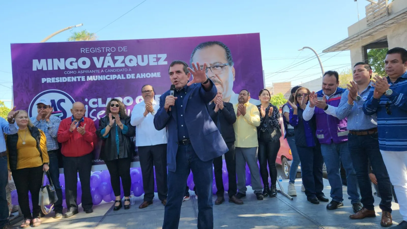 Héctor Melesio Cuén aseguró que ‘Mingo’ barrerá con el presidente espurio en las urnas Héctor Melesio Cuén aseguró que ‘Mingo’ barrerá con el presidente espurio en las urnas