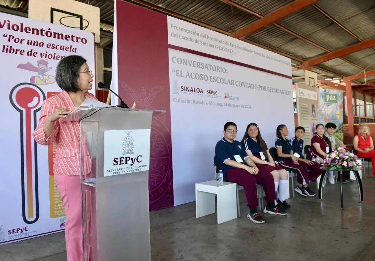 Anuncia SEPyC la implementación del Protocolo de Erradicación del Acoso Escolar en Educación Básica Anuncia SEPyC la implementación del Protocolo de Erradicación del Acoso Escolar en Educación Básica