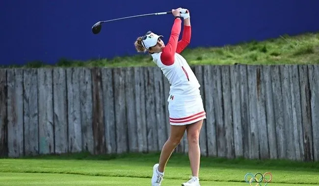 Gaby López se ubica en el top 3 del golf olímpico tras primera ronda Gaby López se ubica en el top 3 del golf olímpico tras primera ronda
