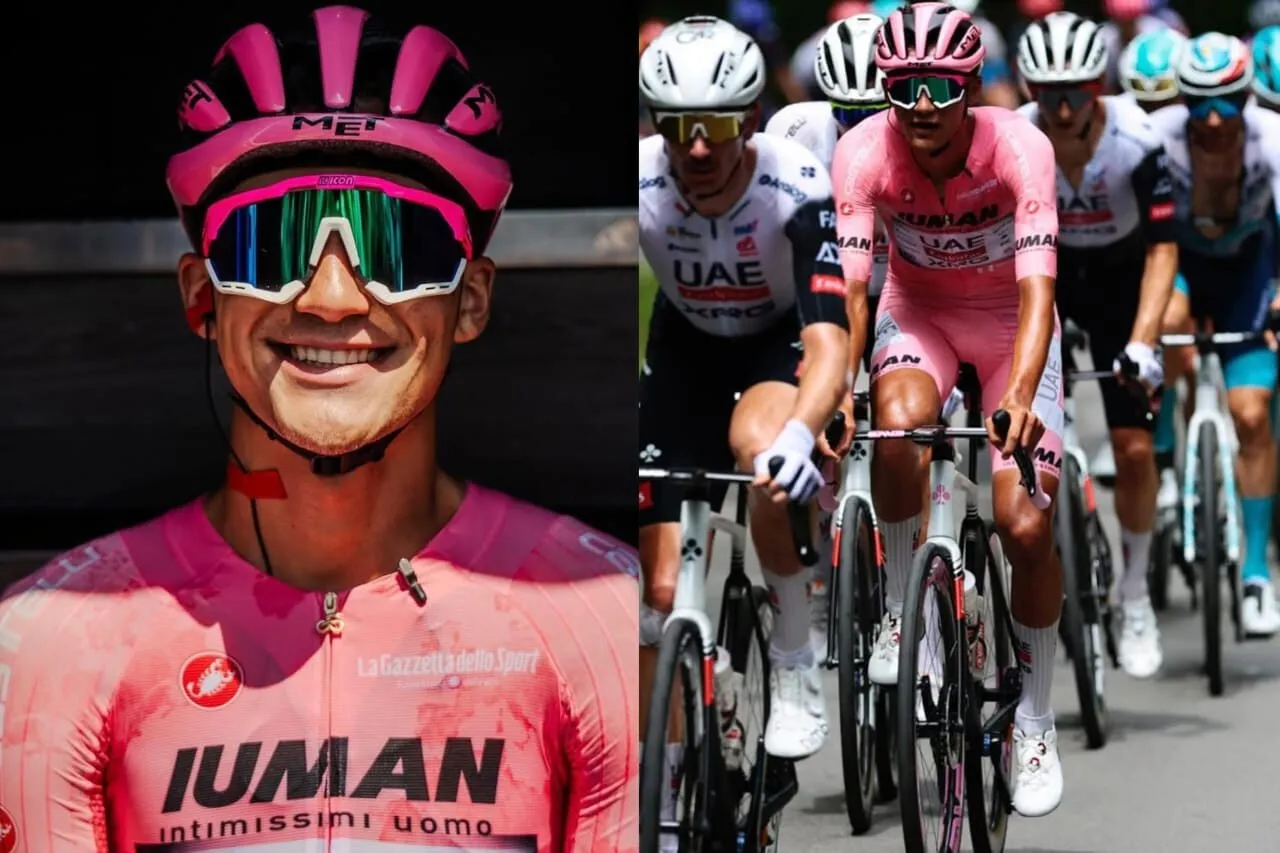 Issac del Toro consolida su liderato en el Giro de Italia 2025 Issac del Toro consolida su liderato en el Giro de Italia 2025