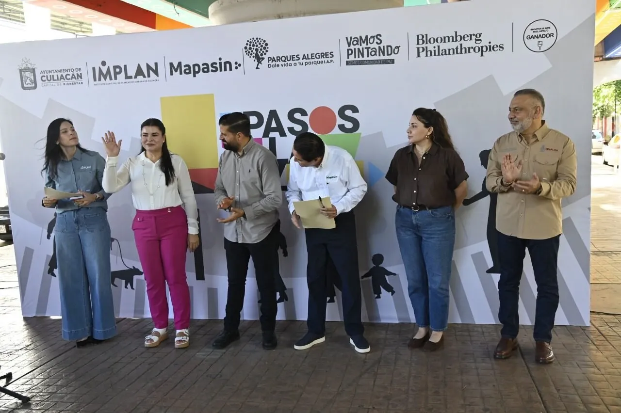 UAS beneficiaria de “Pasos por la Paz”, seleccionado por la organización Bloomberg Philanthropies a través de la convocatoria internacional Asphalt Art Initiative UAS beneficiaria de “Pasos por la Paz”, seleccionado por la organización Bloomberg Philanthropies a través de la convocatoria internacional Asphalt Art Initiative