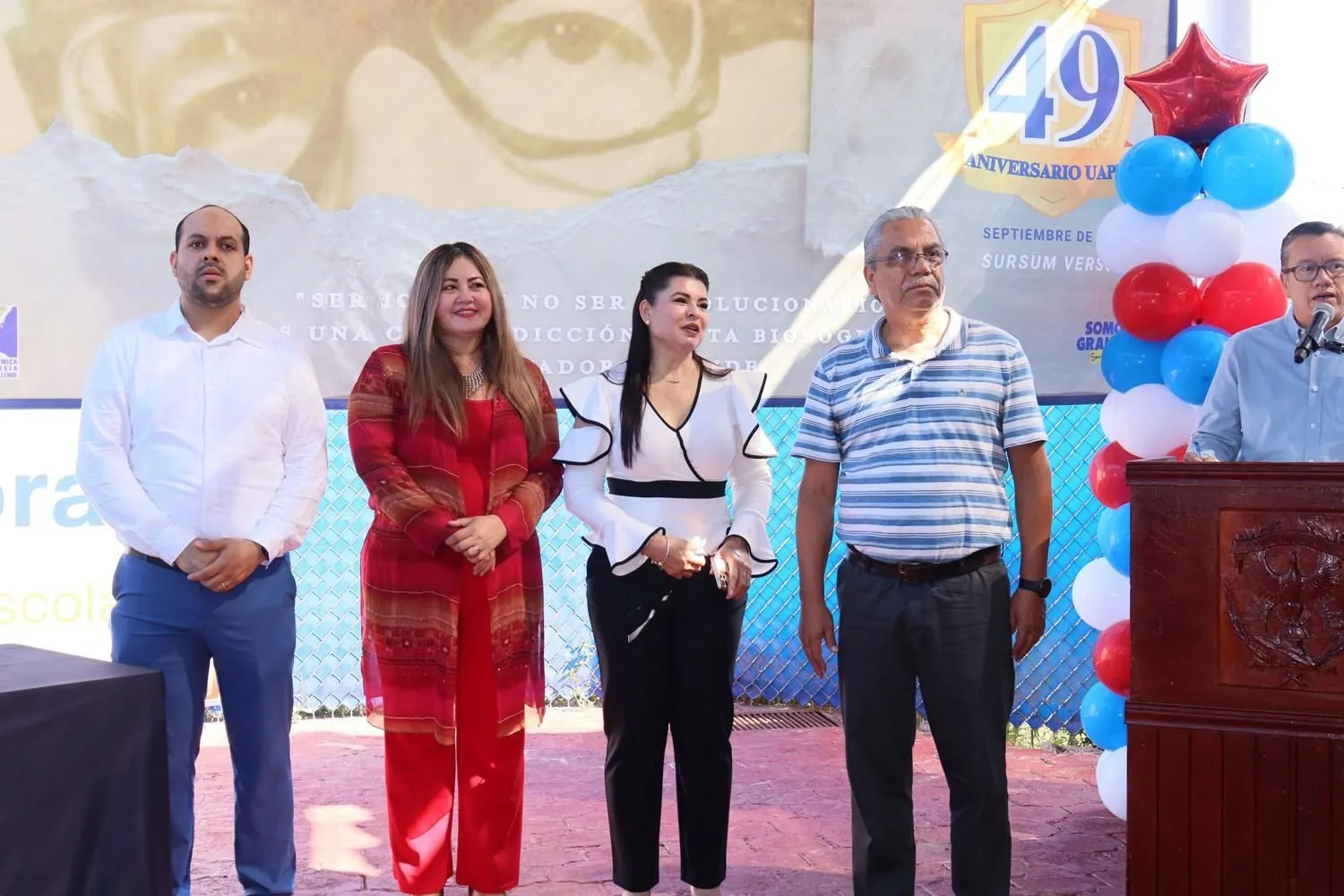 ¡De fiesta! La Preparatoria Dr. Salvador Allende celebró 49 años de su fundación, formando estudiantes y poniendo en alto el nombre de la UAS ¡De fiesta! La Preparatoria Dr. Salvador Allende celebró 49 años de su fundación, formando estudiantes y poniendo en alto el nombre de la UAS
