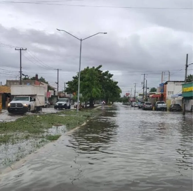 Lluvia provoca encharcamientos y fallas eléctricas en varias zonas del municipio de Ahome Lluvia provoca encharcamientos y fallas eléctricas en varias zonas del municipio de Ahome