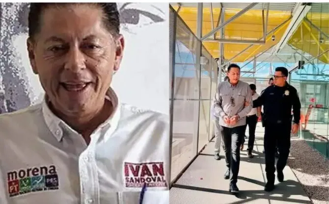 Detienen y esposan en EU al alcalde emanado de Morena de San Luis Río Colorado, Sonora Detienen y esposan en EU al alcalde emanado de Morena de San Luis Río Colorado, Sonora