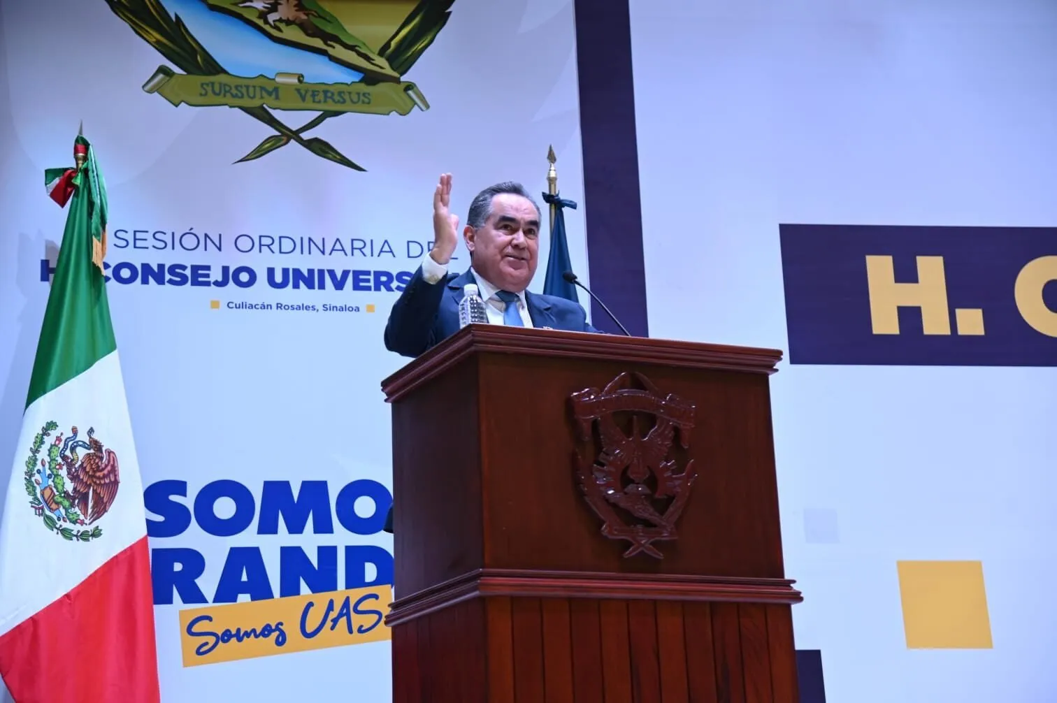 La UAS pone en marcha la Reingeniería Integral con la creación y evolución de 30 programas, así como la incorporación y cambio de adscripción de cuatro licenciaturas La UAS pone en marcha la Reingeniería Integral con la creación y evolución de 30 programas, así como la incorporación y cambio de adscripción de cuatro licenciaturas