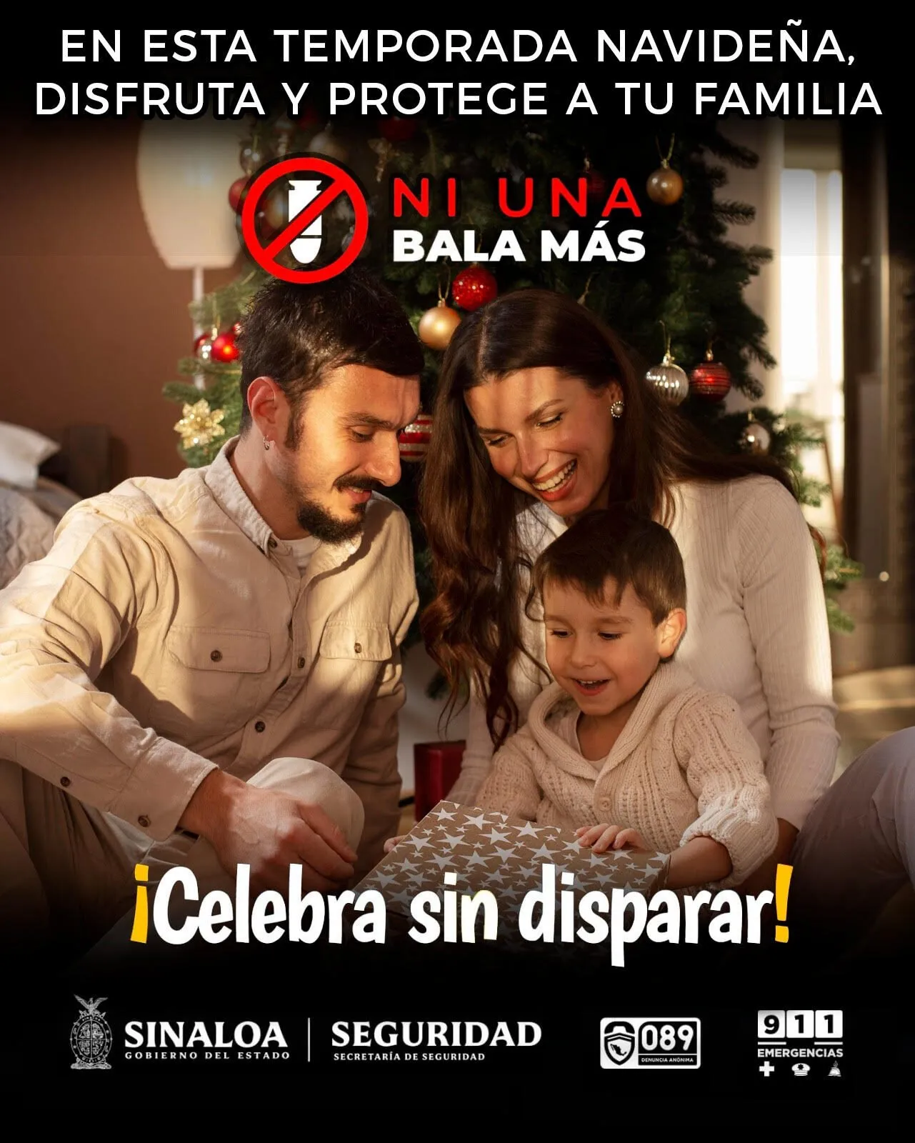 ¡Celebra sin disparar!, esta práctica constituye un delito y trae consecuencias irreparables: SSP Sinaloa ¡Celebra sin disparar!, esta práctica constituye un delito y trae consecuencias irreparables: SSP Sinaloa
