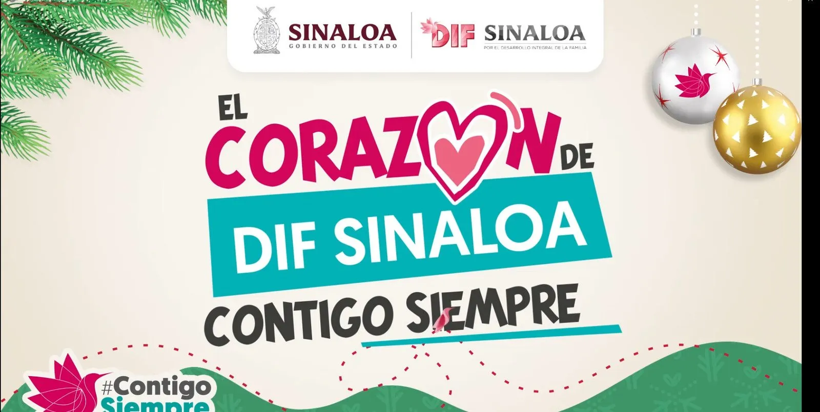 Navidad con sentido familiar: mensaje del DIF Sinaloa Navidad con sentido familiar: mensaje del DIF Sinaloa