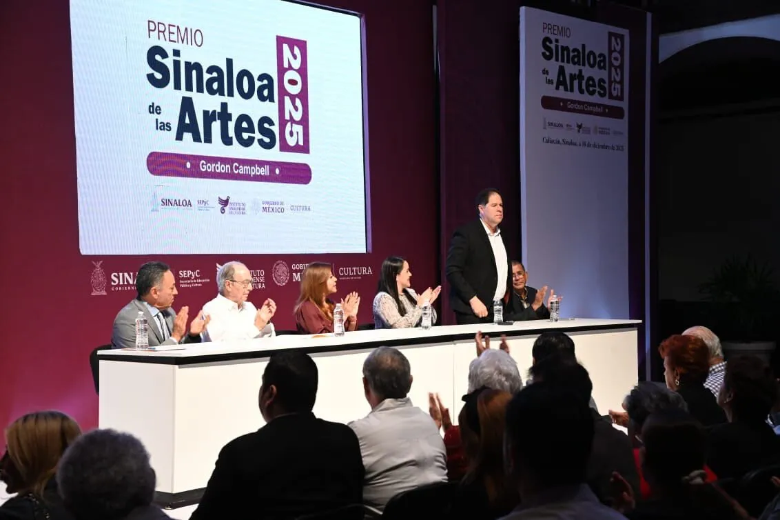 El maestro Gordon Campbell, Premio Sinaloa de las Artes 2025, agradecido con la UAS por ser parte fundamental de su exitosa trayectoria con sus colaboraciones El maestro Gordon Campbell, Premio Sinaloa de las Artes 2025, agradecido con la UAS por ser parte fundamental de su exitosa trayectoria con sus colaboraciones