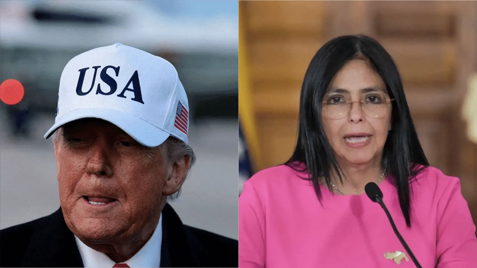 Trump invita a Delcy Rodríguez a Washington Trump invita a Delcy Rodríguez a Washington