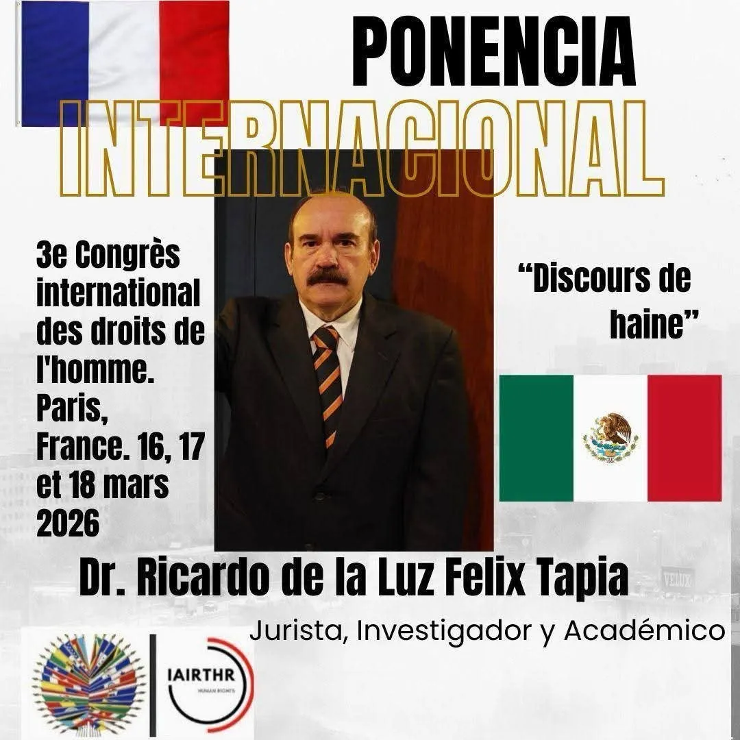 El mochitense Dr. Ricardo de la Luz Félix Tapia destaca en París, Francia con ponencia internacional El mochitense Dr. Ricardo de la Luz Félix Tapia destaca en París, Francia con ponencia internacional