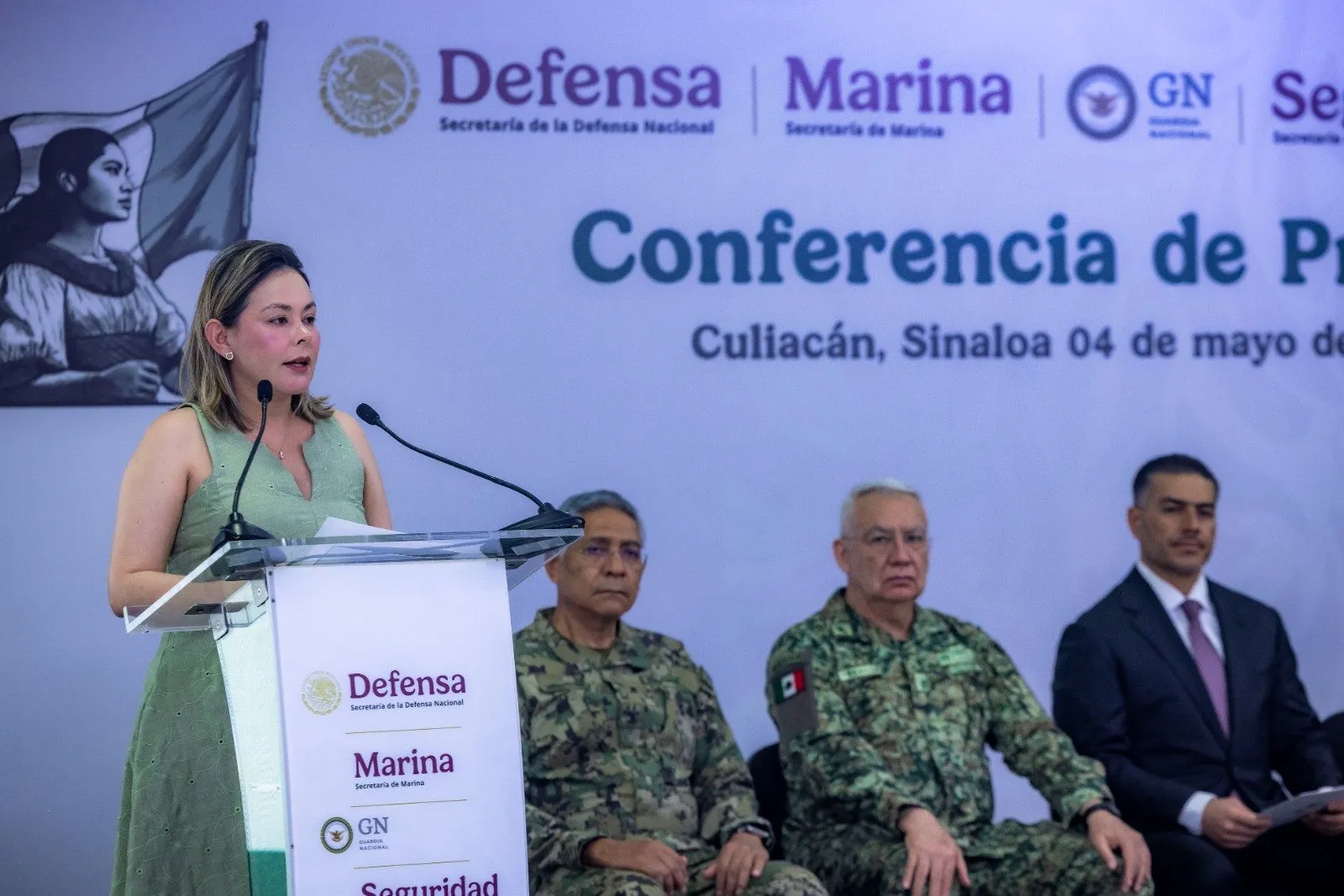 El gobierno federal no se retirará de Sinaloa, Gabinete de Seguridad confirma respaldo a la gobernadora Yeraldine Bonilla El gobierno federal no se retirará de Sinaloa, Gabinete de Seguridad confirma respaldo a la gobernadora Yeraldine Bonilla