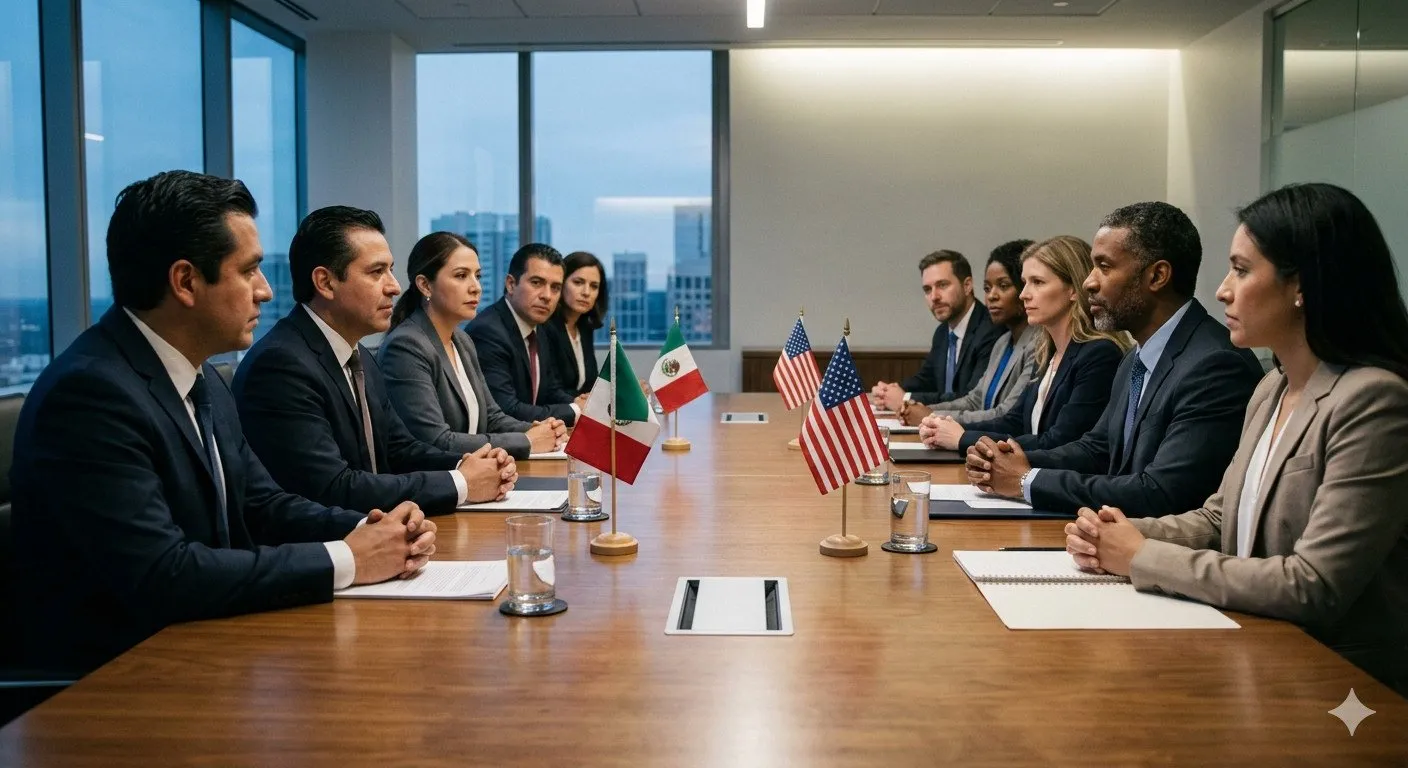 México y EE. UU. se encierran a negociar el T-MEC bajo la sombra de Trump México y EE. UU. se encierran a negociar el T-MEC bajo la sombra de Trump