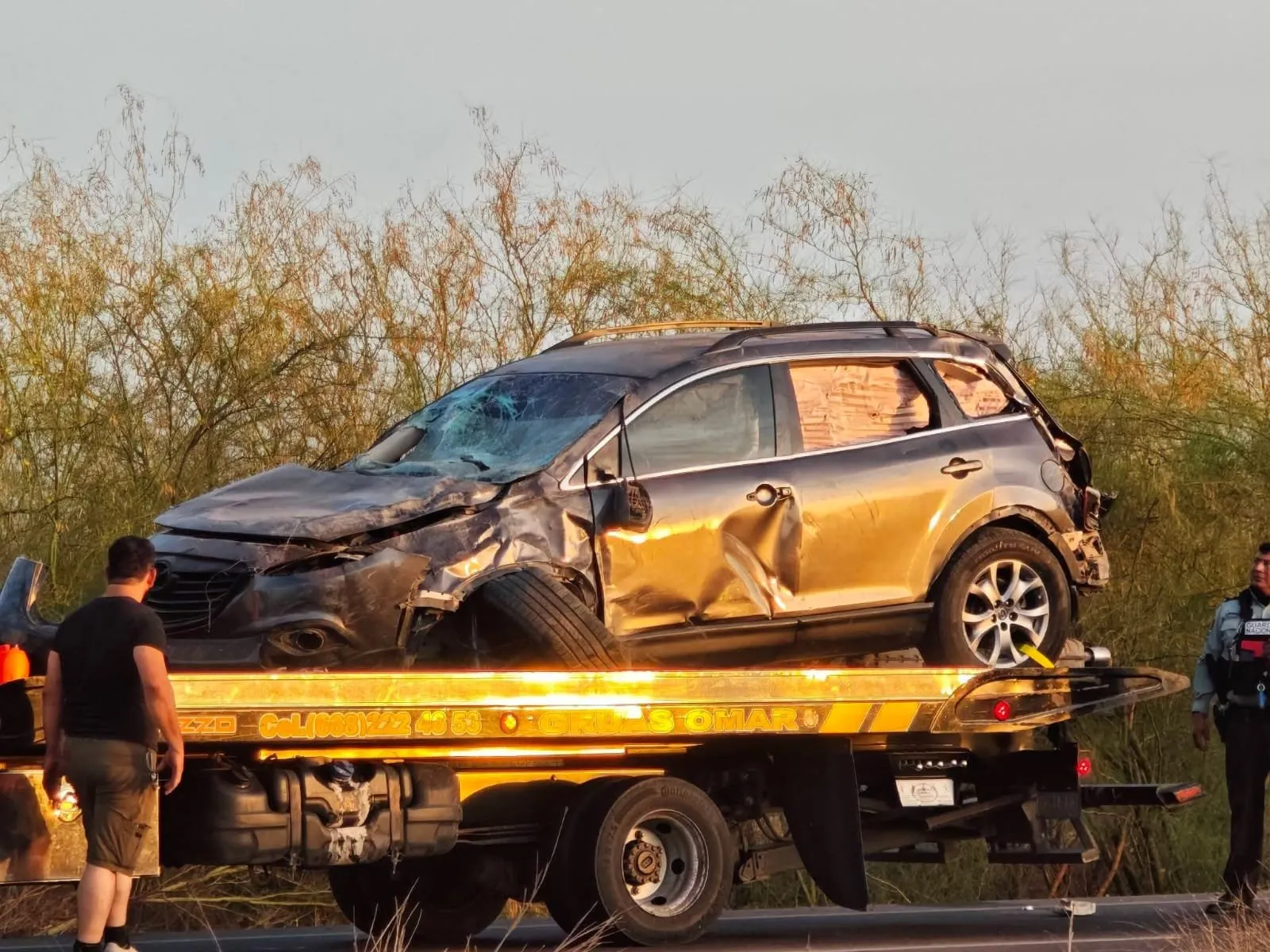 Tragedia en la carretera: Muere abuela y 6 menores resultan heridos tras choque contra camión de carga en El Fuerte Tragedia en la carretera: Muere abuela y 6 menores resultan heridos tras choque contra camión de carga en El Fuerte