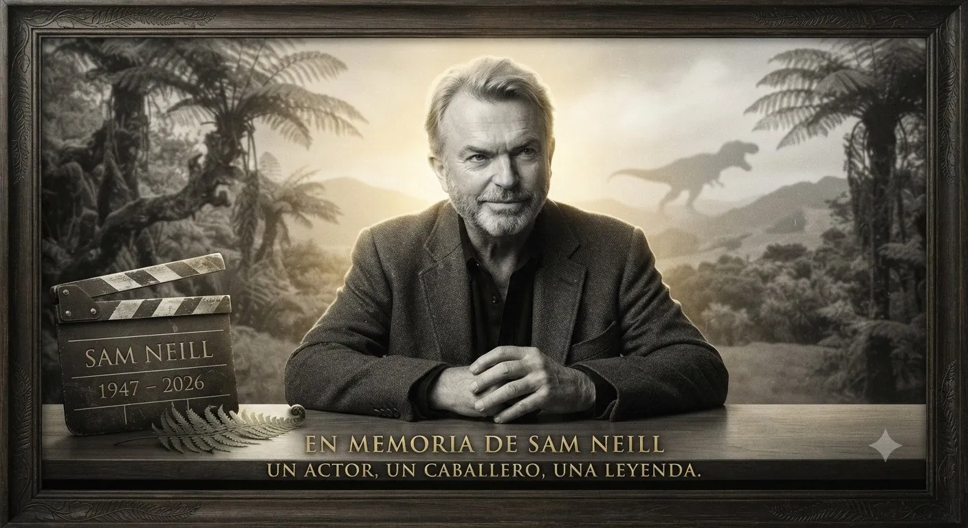Adiós a una leyenda del cine: Fallece Sam Neill a los 78 años Adiós a una leyenda del cine: Fallece Sam Neill a los 78 años