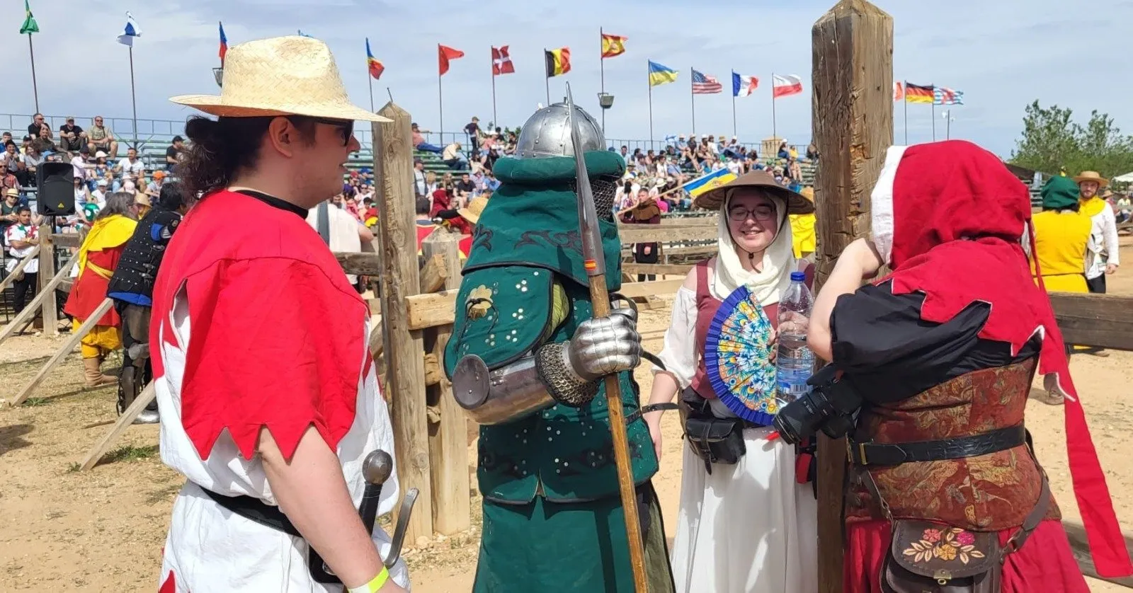¡Sangre, acero y armaduras en el castillo! Dinamarca acoge el Campeonato Mundial de Combate Medieval Moderno ¡Sangre, acero y armaduras en el castillo! Dinamarca acoge el Campeonato Mundial de Combate Medieval Moderno
