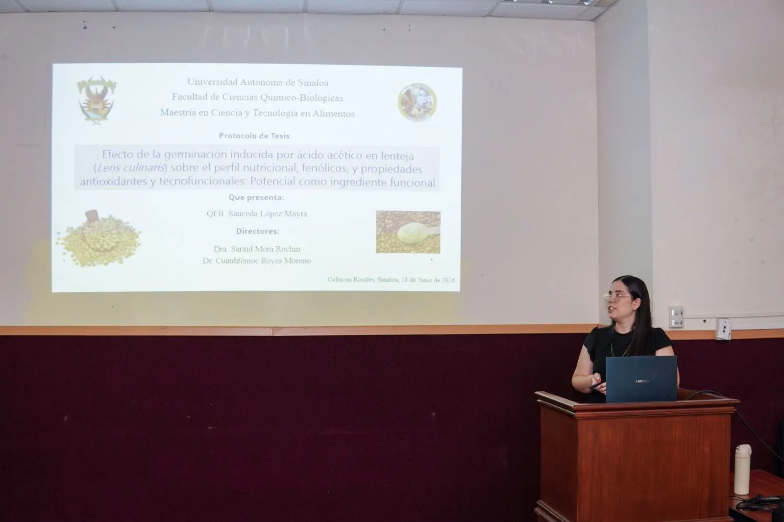 Desarrolla estudiante de la UAS proyecto para obtener harina funcional a partir de la germinación de lenteja y combatir así el consumo de ultraprocesados Desarrolla estudiante de la UAS proyecto para obtener harina funcional a partir de la germinación de lenteja y combatir así el consumo de ultraprocesados