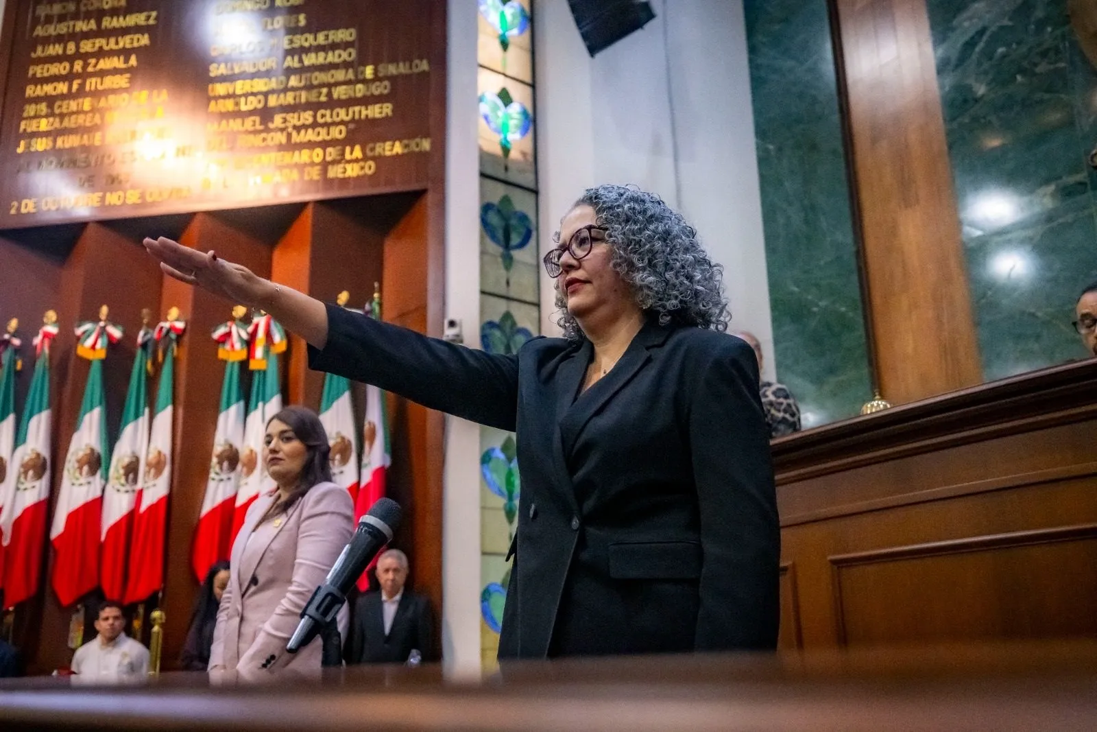 Congreso del Estado designa a Graciela Domínguez Nava como gobernadora interina de Sinaloa Congreso del Estado designa a Graciela Domínguez Nava como gobernadora interina de Sinaloa