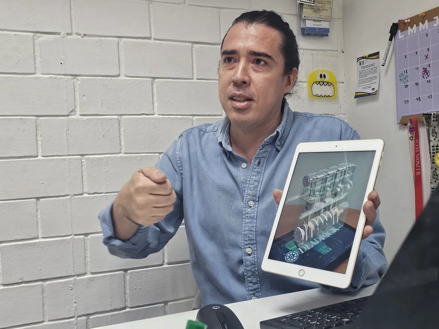 Impulsa investigador de la UAS el uso de realidad aumentada y simulación inmersiva para transformar la formación de las nuevas generaciones de ingenieros Impulsa investigador de la UAS el uso de realidad aumentada y simulación inmersiva para transformar la formación de las nuevas generaciones de ingenieros