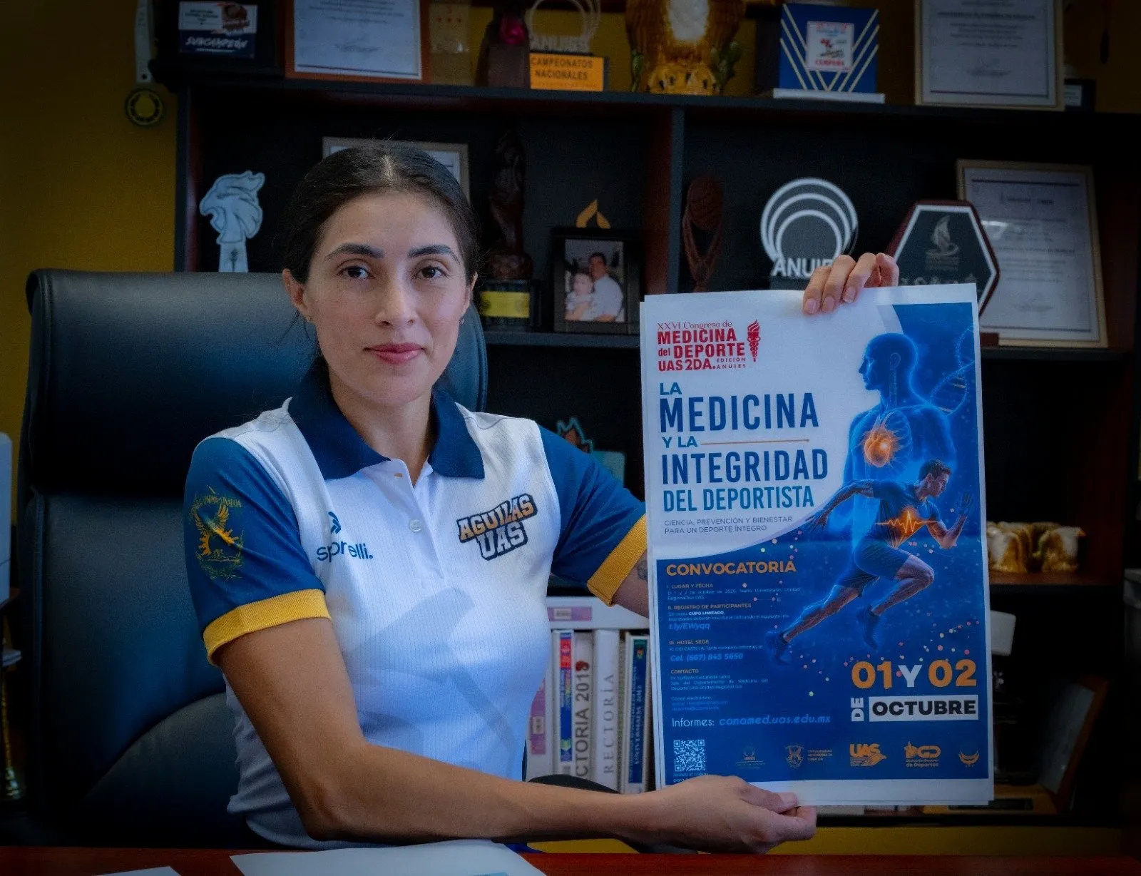 Con ciencia, prevención y bienestar, la UAS prepara el XXVI Congreso de Medicina del Deporte, un encuentro que reunirá en Mazatlán a especialistas y comunidad universitaria Con ciencia, prevención y bienestar, la UAS prepara el XXVI Congreso de Medicina del Deporte, un encuentro que reunirá en Mazatlán a especialistas y comunidad universitaria