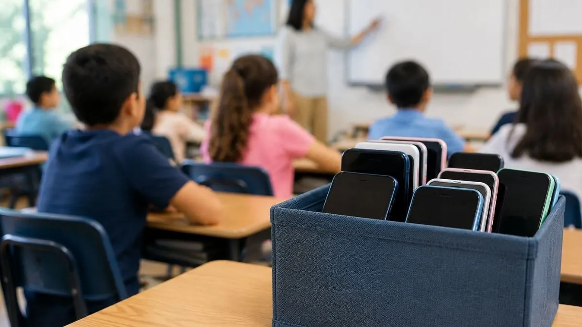 Adiós a las pantallas en las aulas: SEP oficializa la restricción total de celulares en primarias y secundarias de México Adiós a las pantallas en las aulas: SEP oficializa la restricción total de celulares en primarias y secundarias de México