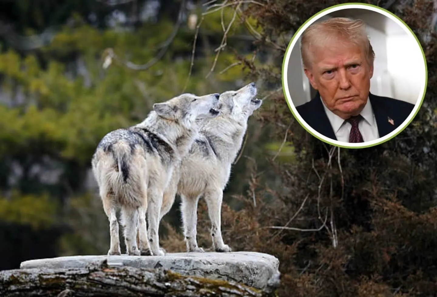 Giro en la política ambiental de EE. UU.: Donald Trump firma orden ejecutiva para revisar y retirar protección federal al lobo gris y al lobo mexicano Giro en la política ambiental de EE. UU.: Donald Trump firma orden ejecutiva para revisar y retirar protección federal al lobo gris y al lobo mexicano