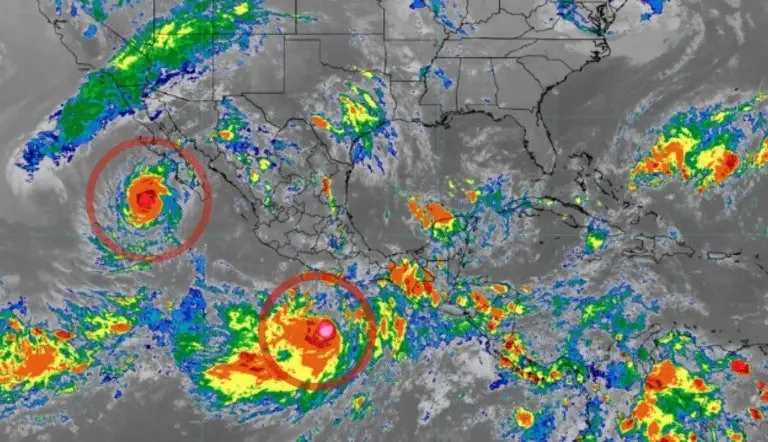 Alerta roja en el noroeste: El huracán “Polo” impactará dos veces en territorio nacional y la tormenta tropical “Rachel” avanza por el Pacífico Alerta roja en el noroeste: El huracán “Polo” impactará dos veces en territorio nacional y la tormenta tropical “Rachel” avanza por el Pacífico