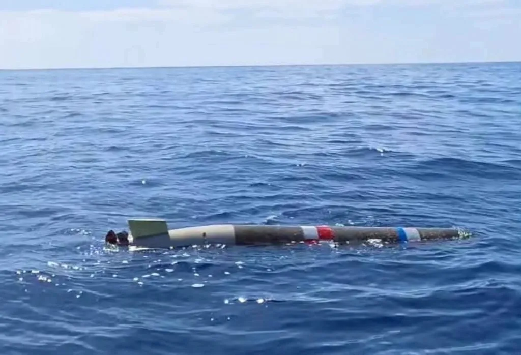 Hallazgo insólito en alta mar: Pescadores encuentran un torpedo activo flotando en costas mexicanas y activan alerta militar Hallazgo insólito en alta mar: Pescadores encuentran un torpedo activo flotando en costas mexicanas y activan alerta militar