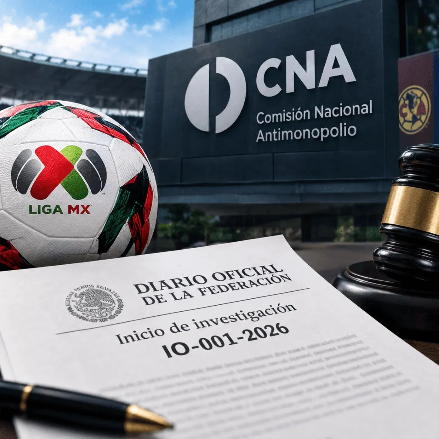 Tarjeta roja a las malas prácticas: Abren investigación formal por posible monopolio y colusión en el fútbol mexicano Tarjeta roja a las malas prácticas: Abren investigación formal por posible monopolio y colusión en el fútbol mexicano