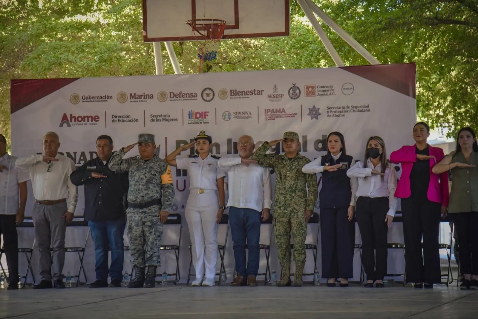Llevan Jornada por la Paz a Ohuira para prevenir la violencia desde las escuelas Llevan Jornada por la Paz a Ohuira para prevenir la violencia desde las escuelas
