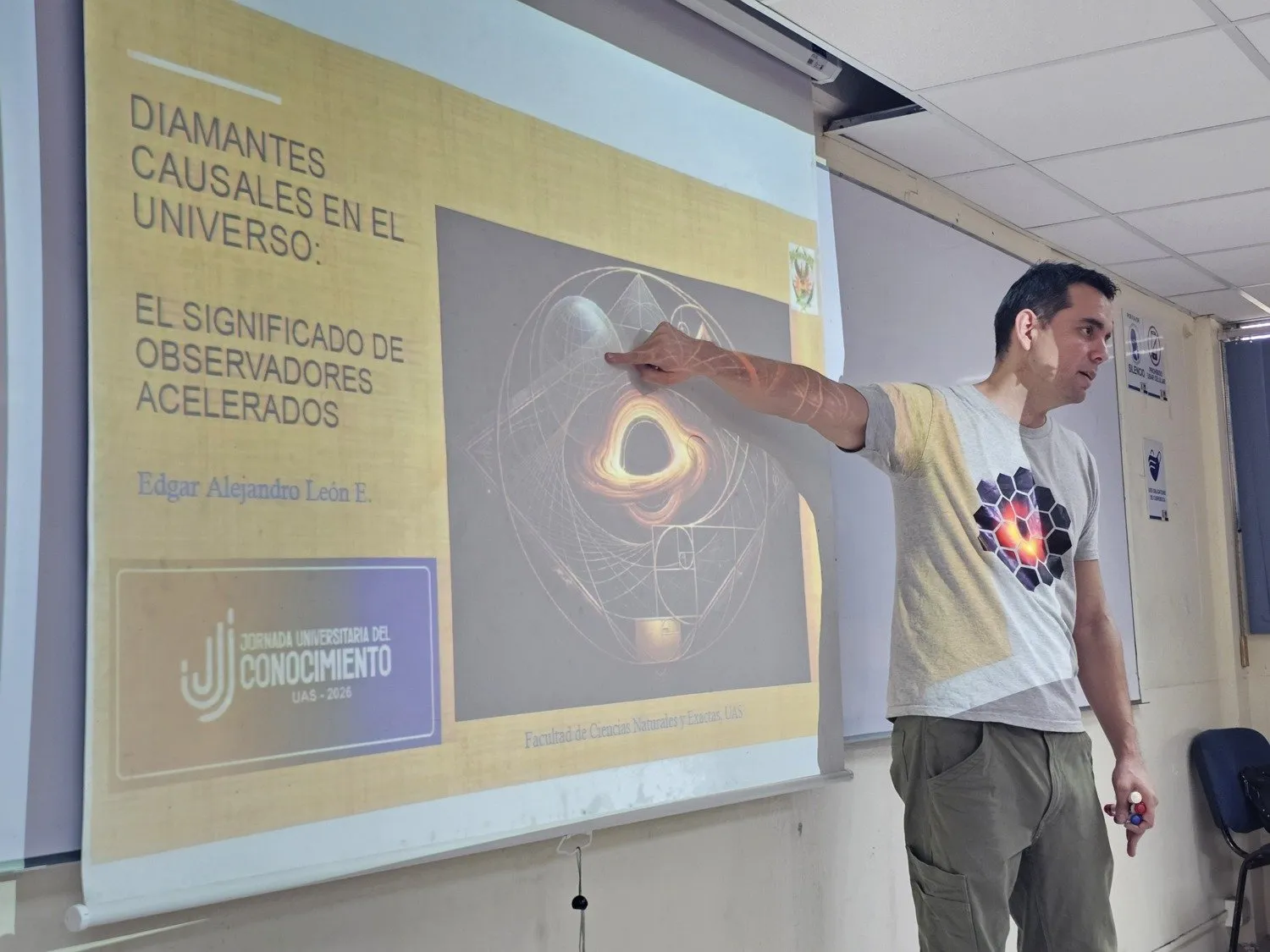 Desde la física teórica hasta el funcionamiento del GPS, destacan en la UAS la importancia de investigar áreas poco exploradas en la ciencia mexicana Desde la física teórica hasta el funcionamiento del GPS, destacan en la UAS la importancia de investigar áreas poco exploradas en la ciencia mexicana