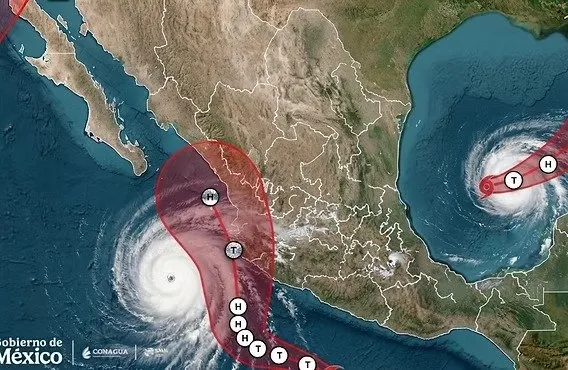 Alerta en el Pacífico: La Depresión Veinte-E se perfila para ser el huracán “Simón” y los modelos ya apuntan hacia Sinaloa Alerta en el Pacífico: La Depresión Veinte-E se perfila para ser el huracán “Simón” y los modelos ya apuntan hacia Sinaloa