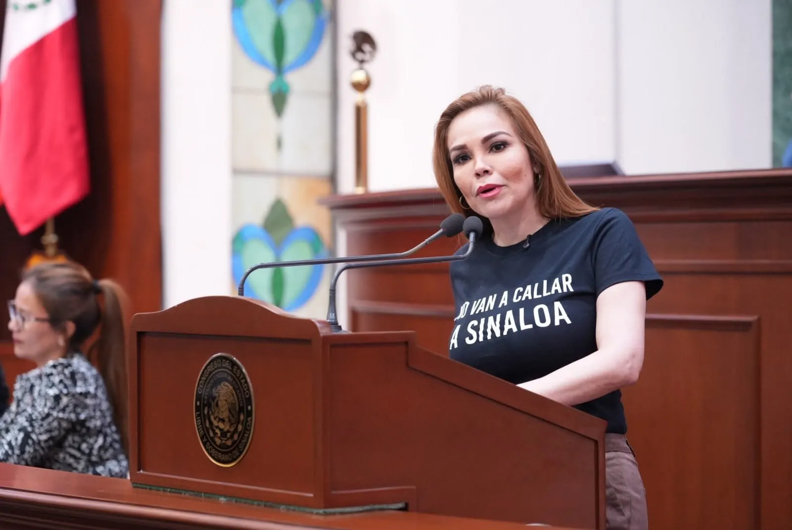 Denuncia Paola Gárate uso de la mayoría para cancelar voces de oposición en el Congreso Denuncia Paola Gárate uso de la mayoría para cancelar voces de oposición en el Congreso