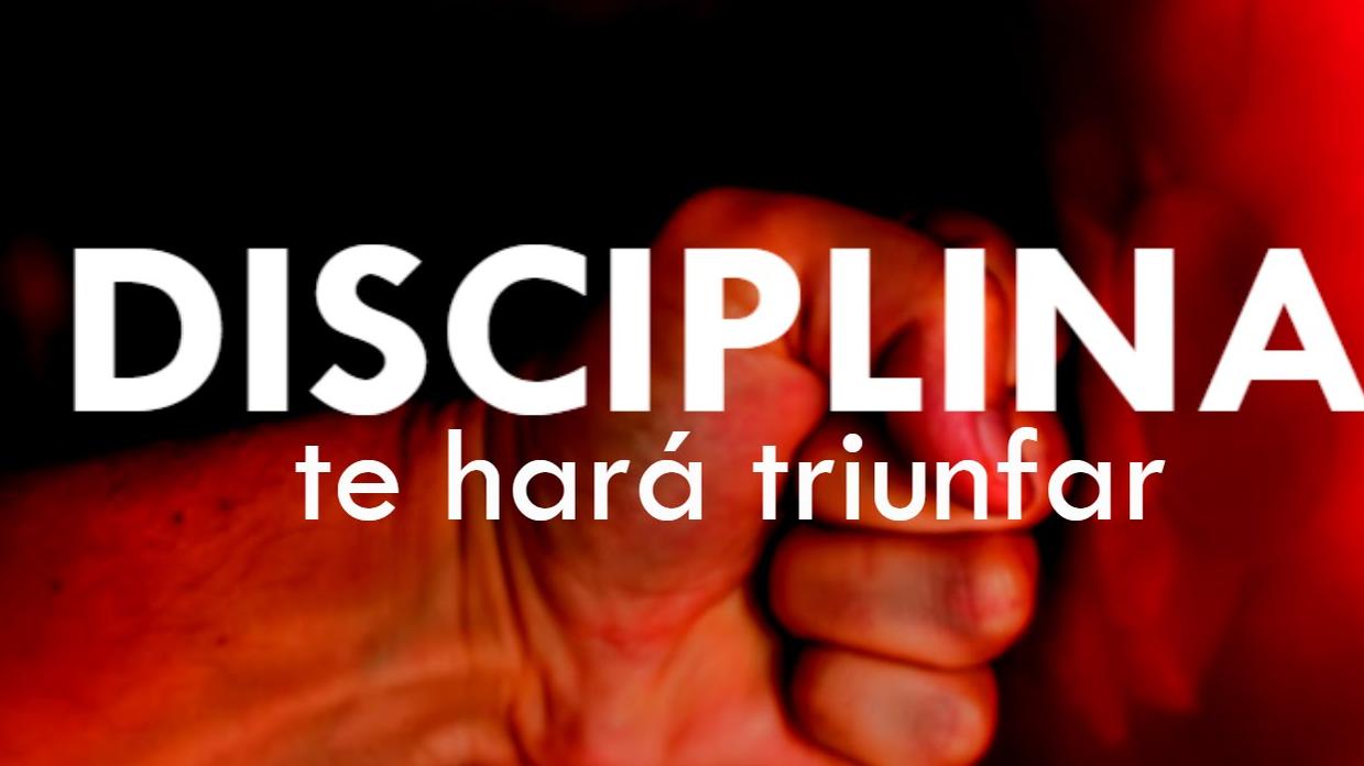 La motivación está sobrevalorada, tienes que aprender a ser disciplinado/a