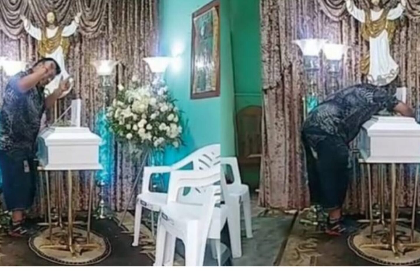 VIDEO: Papá le canta por última vez Bartolito a su bebé fallecido