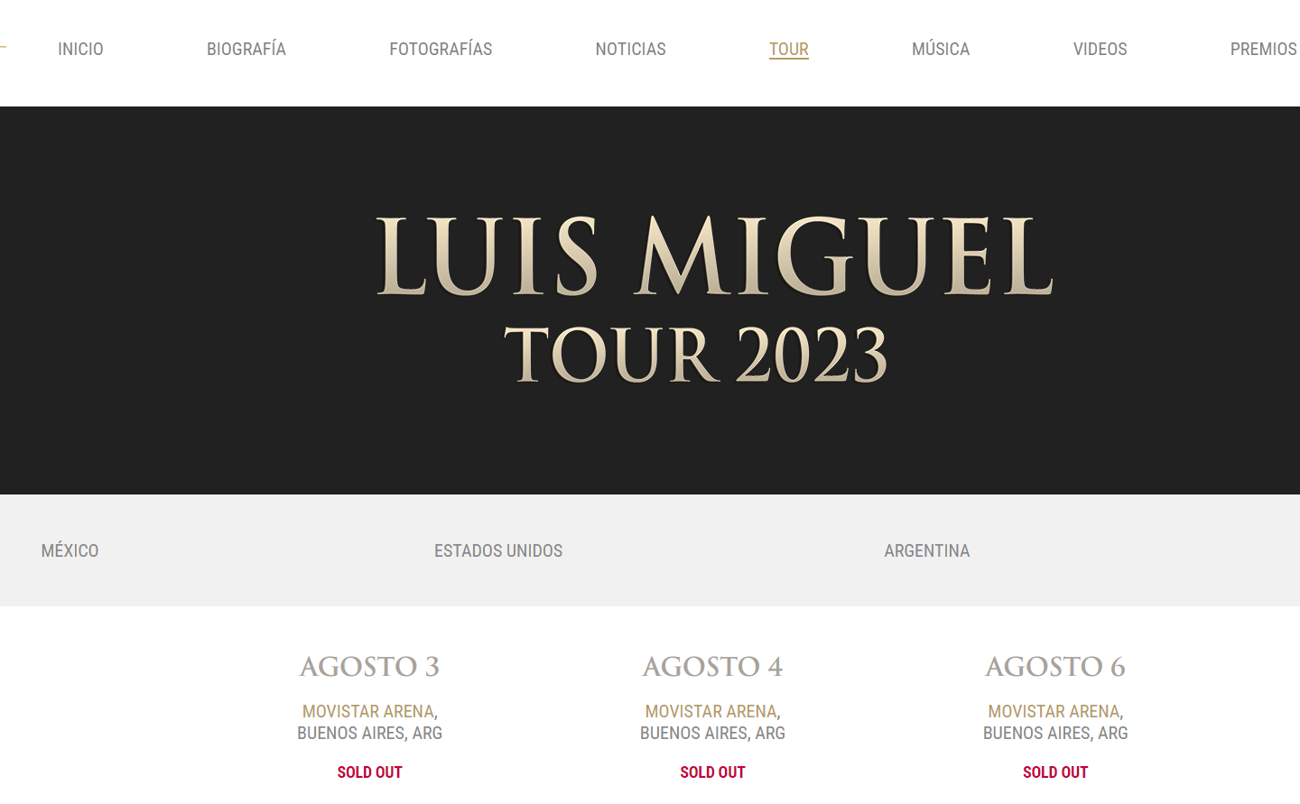 ¡Cuidado! Crean páginas apócrifas de venta de boletos para concierto de Luismi