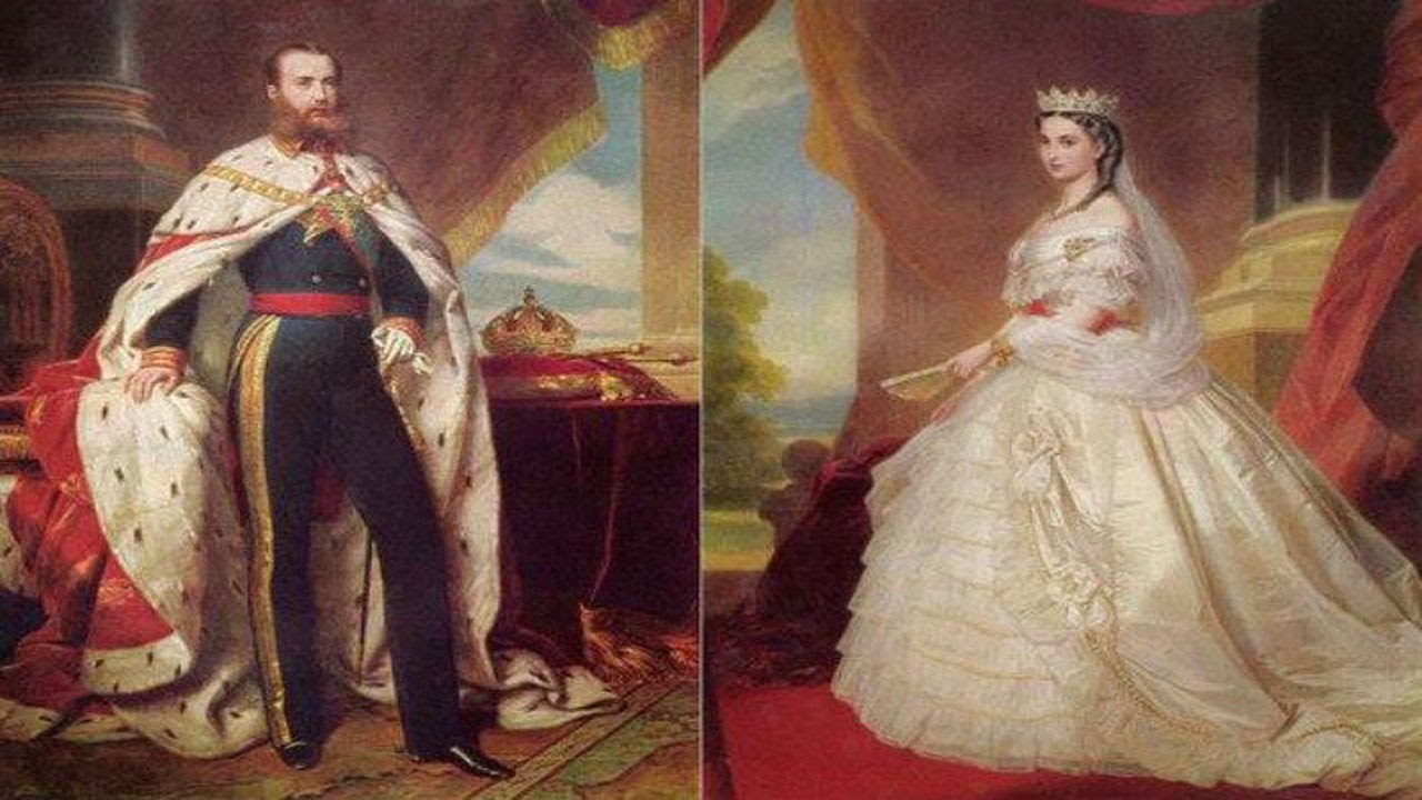 Carlota y Maximiliano, los monarcas que tuvieron buenas intenciones para México, pero no los dejaron seguir en el poder