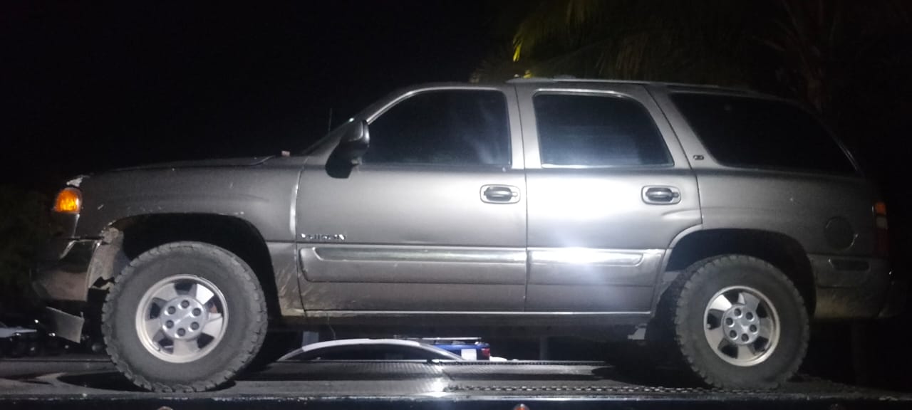 SEDENA y Policía Estatal Preventiva aseguran armas y una camioneta