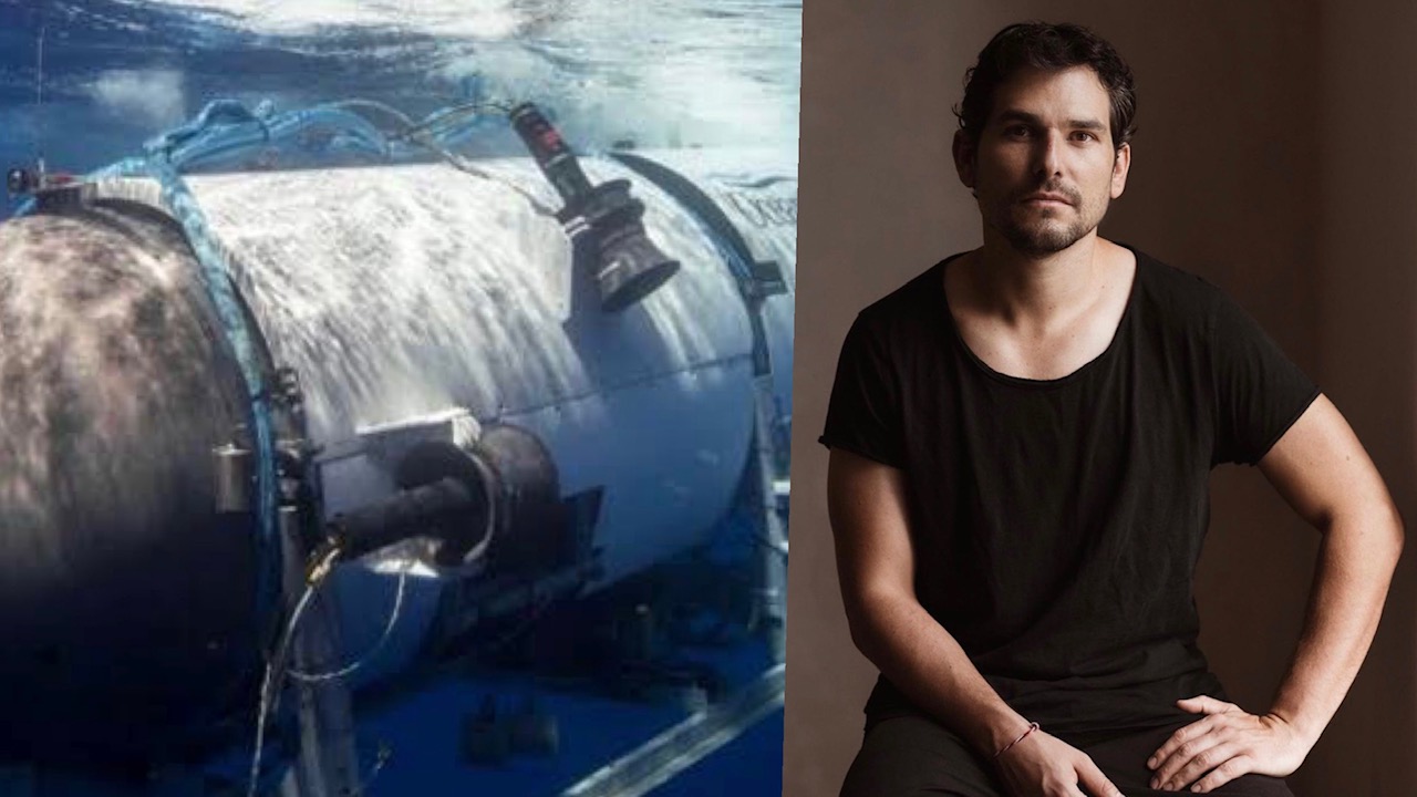 Alan Estrada fue el primer latinoamericano en descender a los restos del Titanic en el submarino Titán
