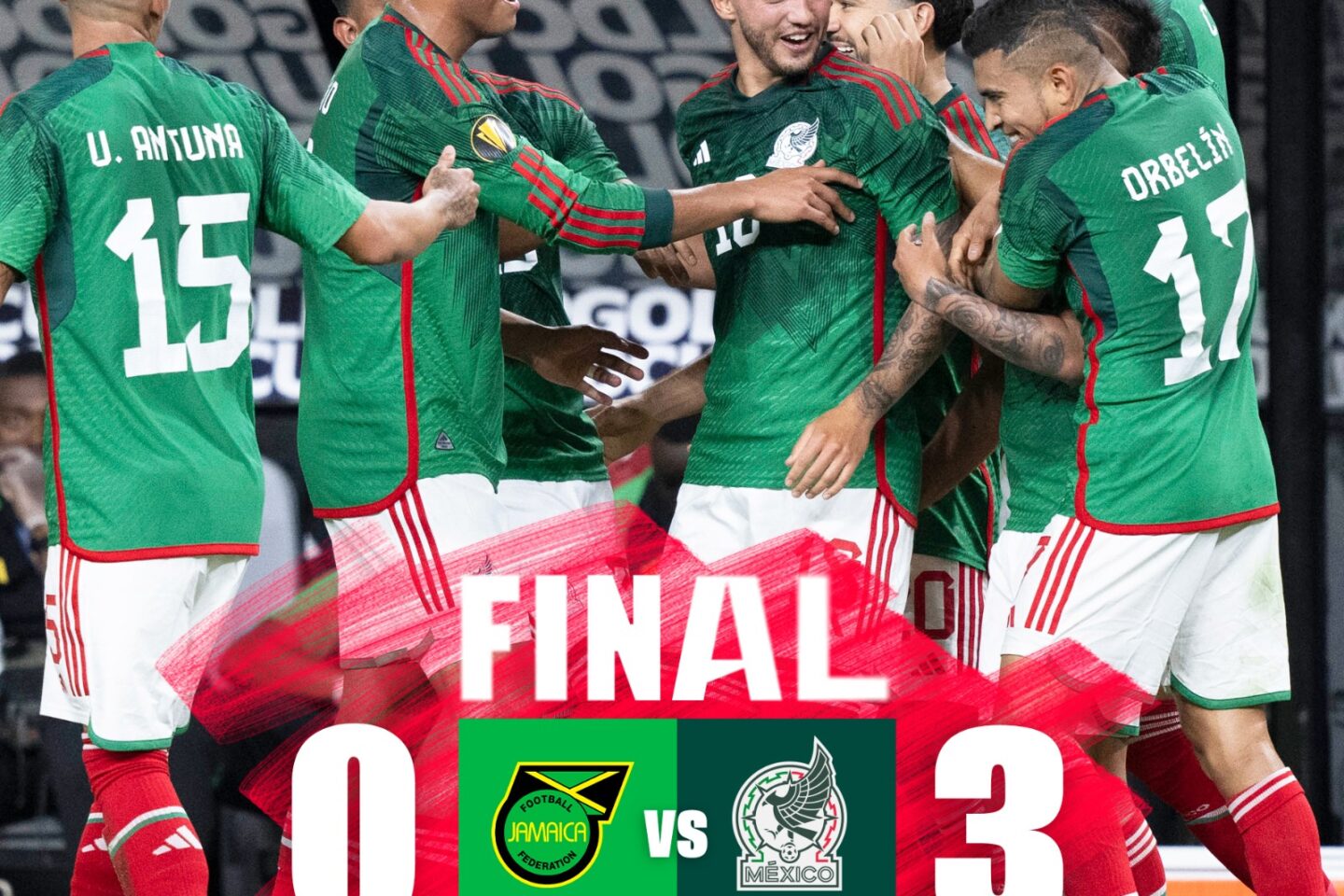La selección mexicana avanza a la final de la Copa Oro junto a Panama