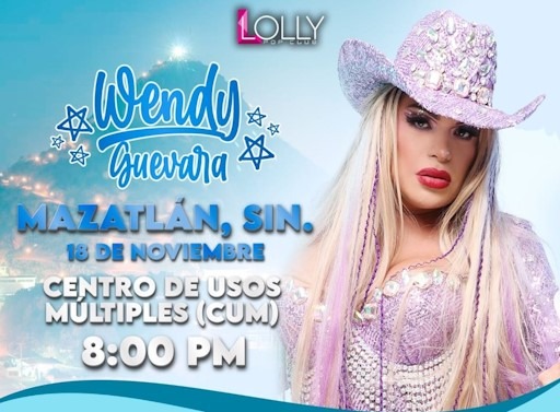 Wendy Guevara en Mazatlán: cuándo, dónde y el costo de los boletos