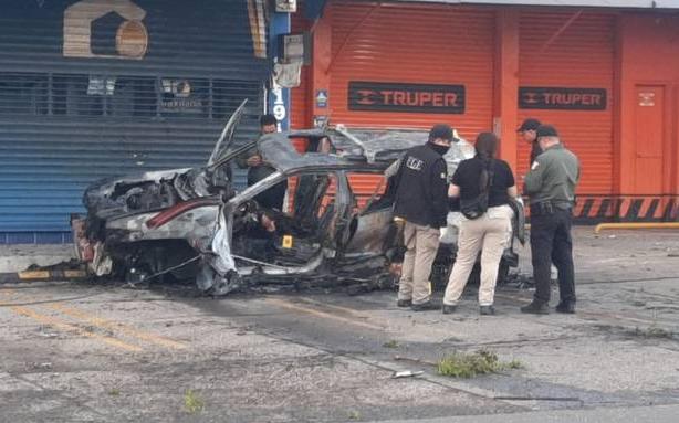 SSPyTm Culiacán niega haber participado en la persecución de la camioneta accidentada
