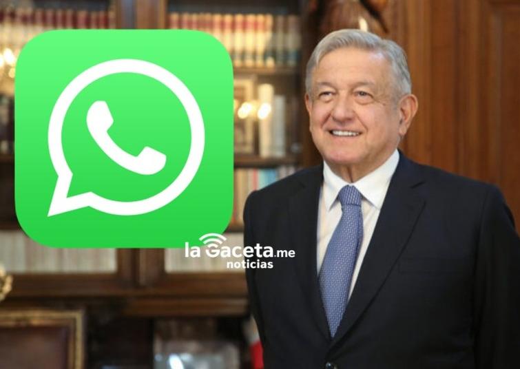 AMLO abre canal de WhatsApp para comunicar al pueblo; en agosto fue el streamer número 1 en habla hispana