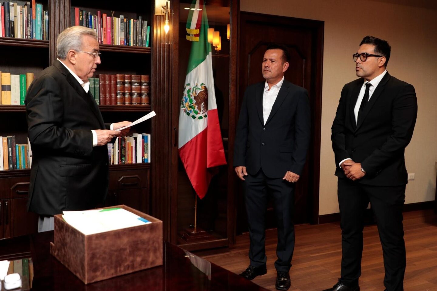 Nombra Rocha a nuevos funcionarios en Obras Públicas, en COEPRISS y en el ramo educativo