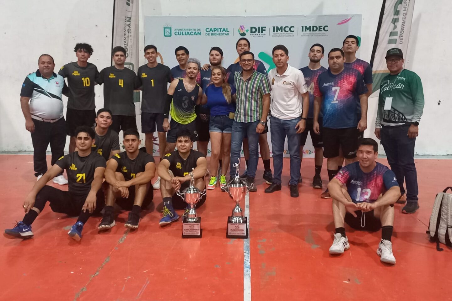 Doble título para Juaníos en el Torneo Campeón de Campeones de voleibol dentro del 492 Aniversario de Culiacán